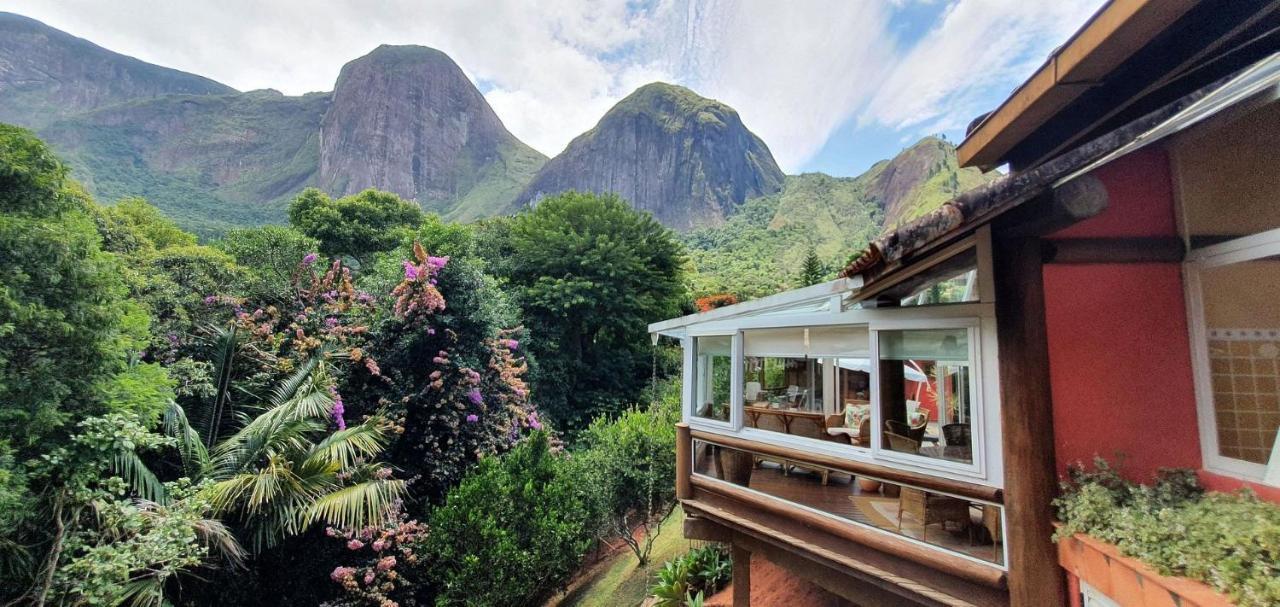 Casa Maria Comprida Araras, serviço incluído, 5 quartos, piscina e área gourmet Petrópolis Extérieur photo