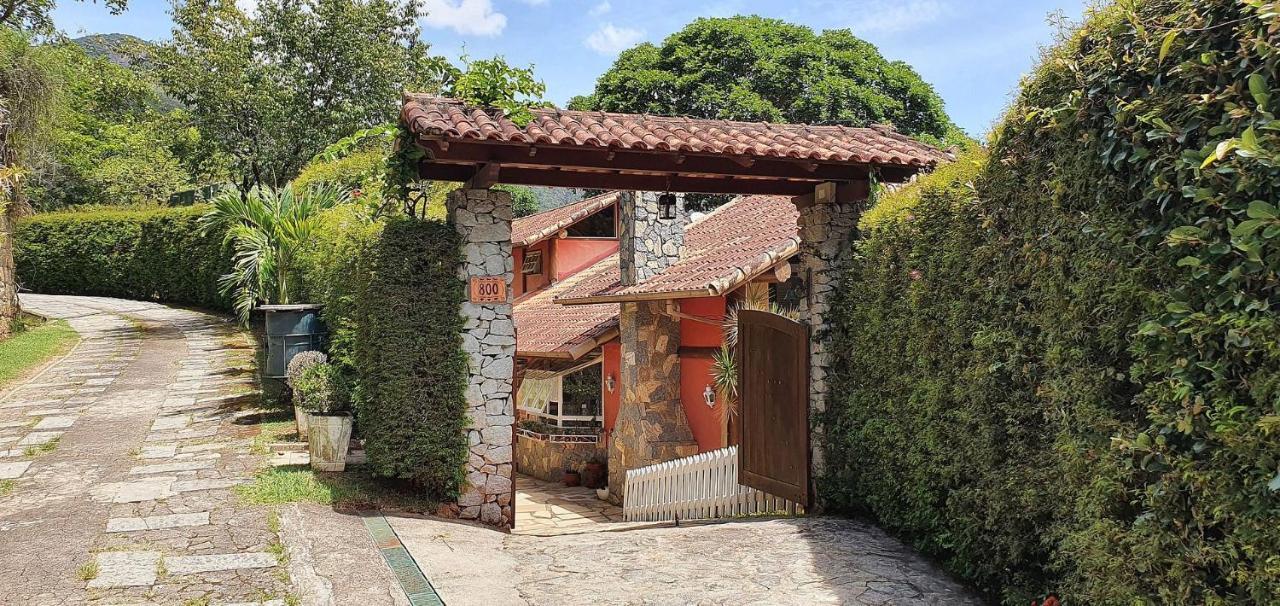 Casa Maria Comprida Araras, serviço incluído, 5 quartos, piscina e área gourmet Petrópolis Extérieur photo