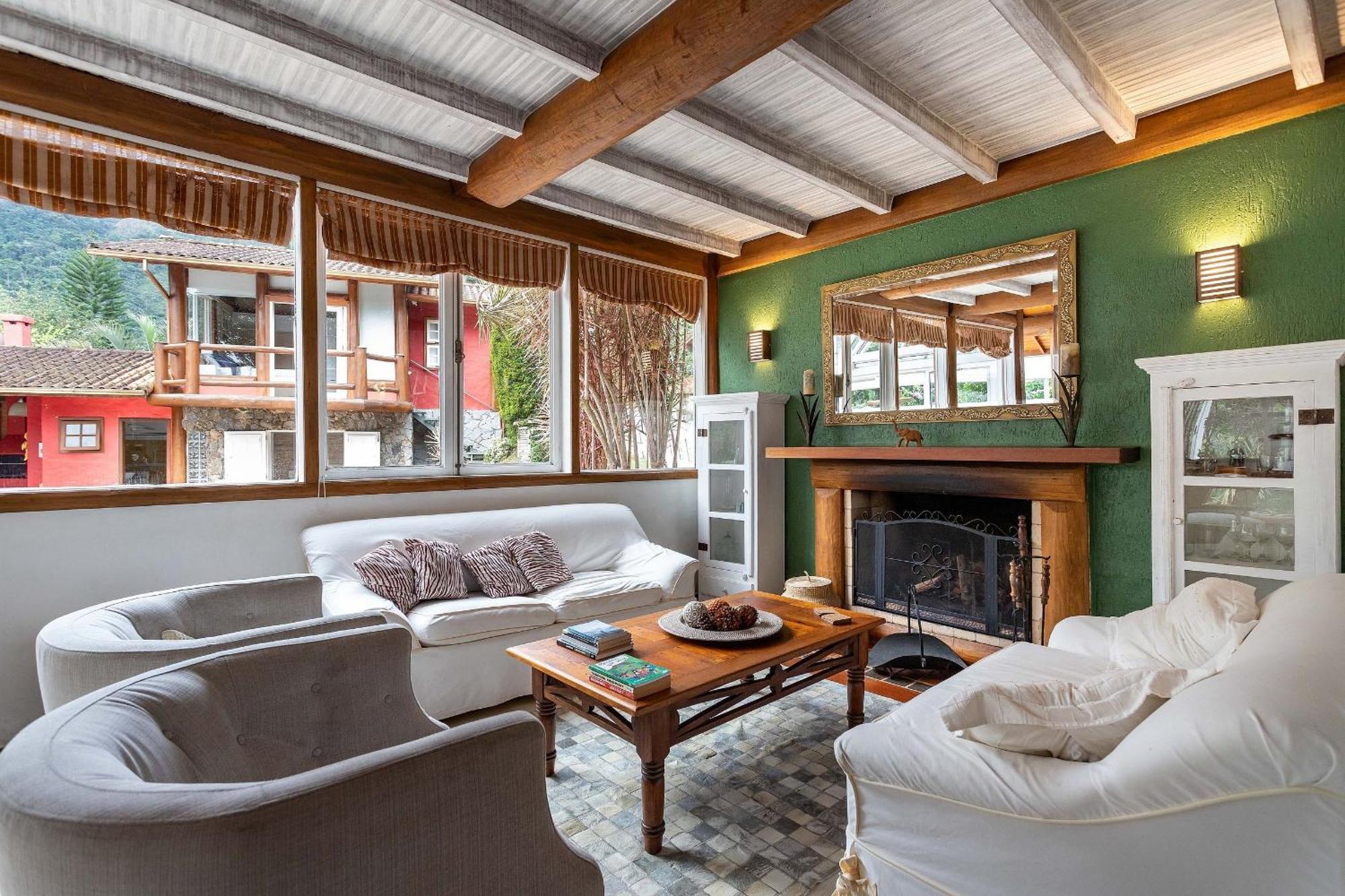 Casa Maria Comprida Araras, serviço incluído, 5 quartos, piscina e área gourmet Petrópolis Extérieur photo