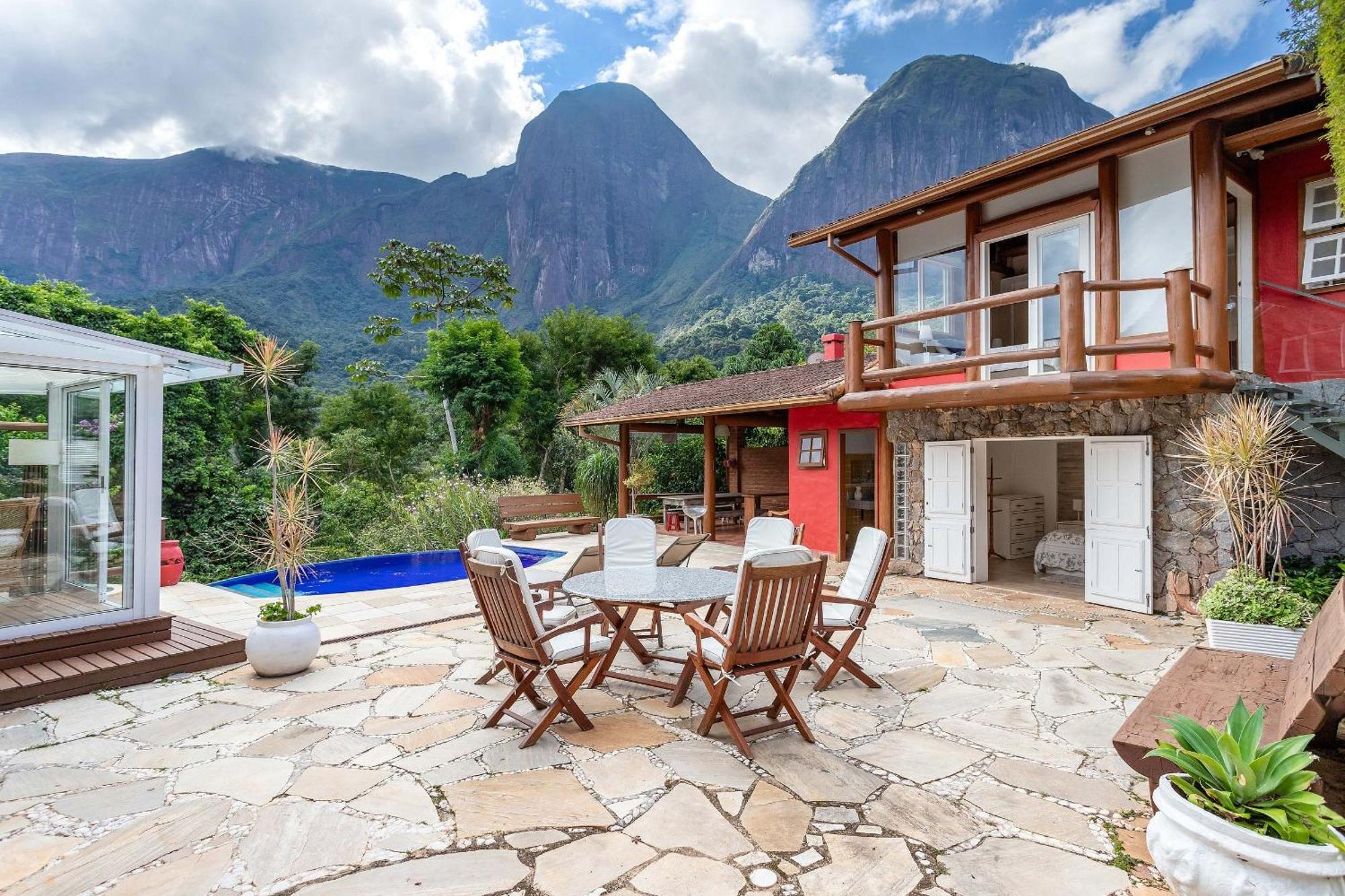 Casa Maria Comprida Araras, serviço incluído, 5 quartos, piscina e área gourmet Petrópolis Extérieur photo